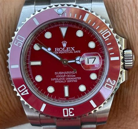 rolex red submariner mark v|2021 Rolex Submariner for sale.